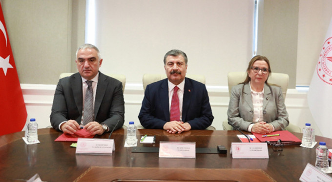 3 bakandan ortak Koronavirüs açıklaması!