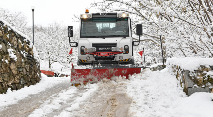 Bursa'ya kar geliyor