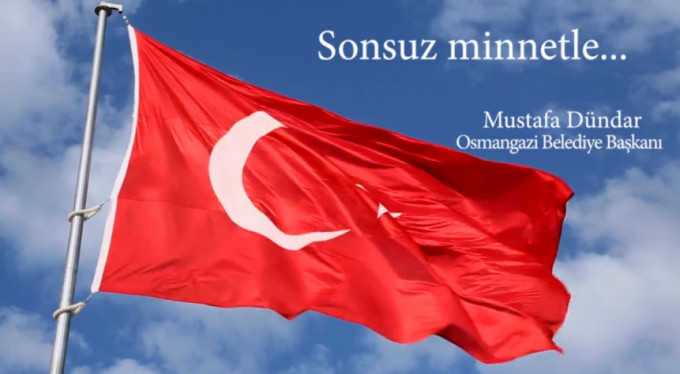 Osmangazi'den 18 Mart'a anlamlı video