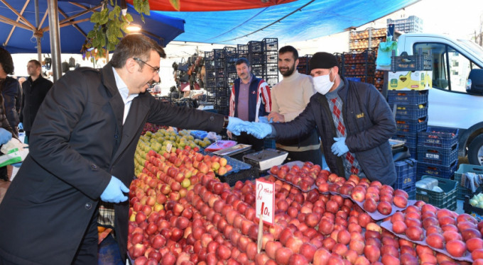 Yıldırım'da korona seferberliği