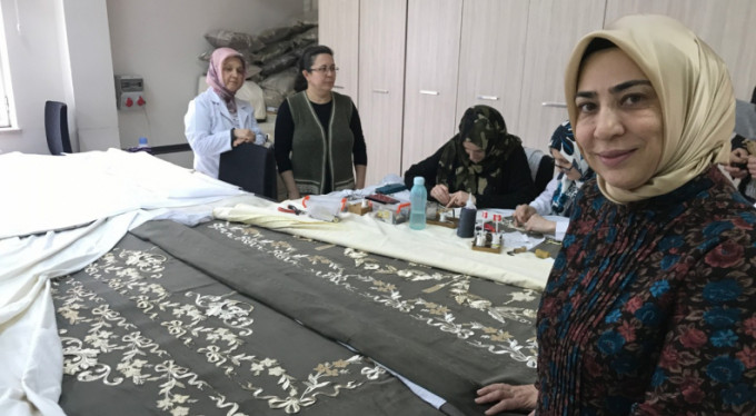 Padişahlara paha biçilmez örtüler Bursa'dan