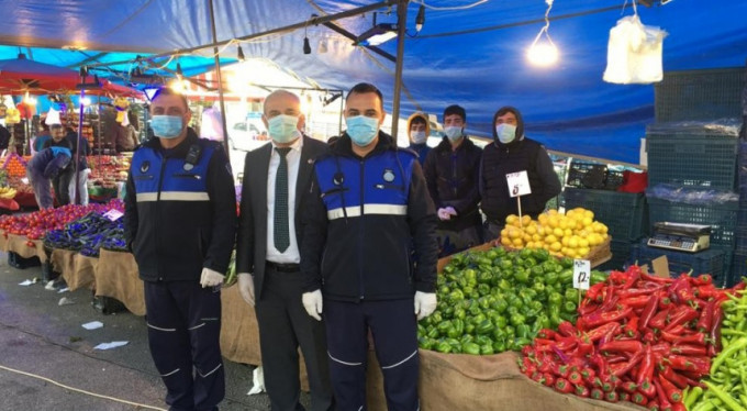 Nilüfer'de pazarlara sıkı denetim