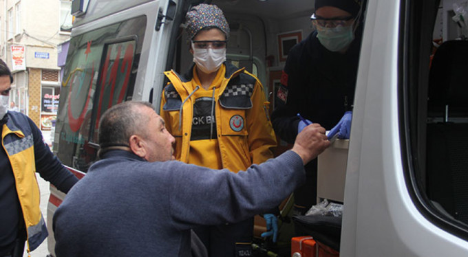 Korona virüsü sanıldı, alkollü çıktı