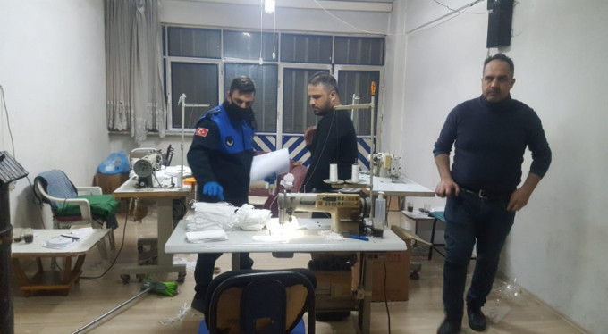 Bursa'da koronavirüs fırsatçılarına baskın!