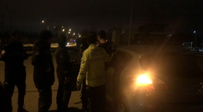 Bursa'da alkollü sürücü polisi çileden çıkardı!