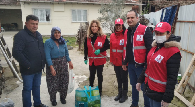 Bursa'da gönülleri ısıtan destek
