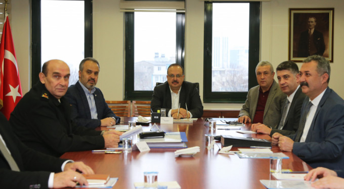 Bursa Valiliği'nde yoğun mesai!