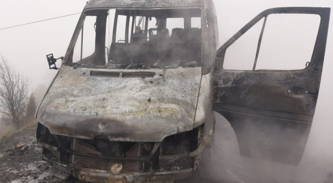 Bursa'da seyir halindeyken küle döndü!