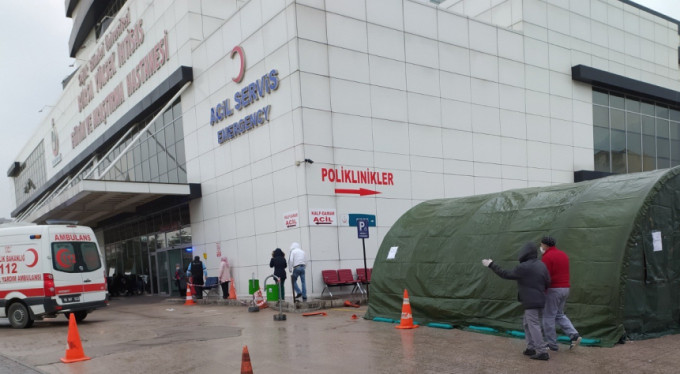 Korona virüs hastaneye girmeden teşhis edilecek!