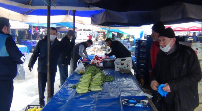Bursa'da pazarlarda denetimler sıklaştırıldı!