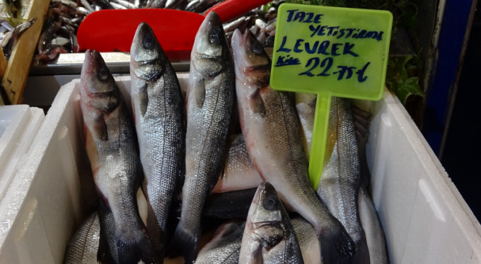 Bursa'da yarı fiyatına balık!