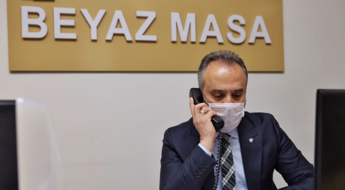 Başkan Aktaş'tan telefon sürprizi