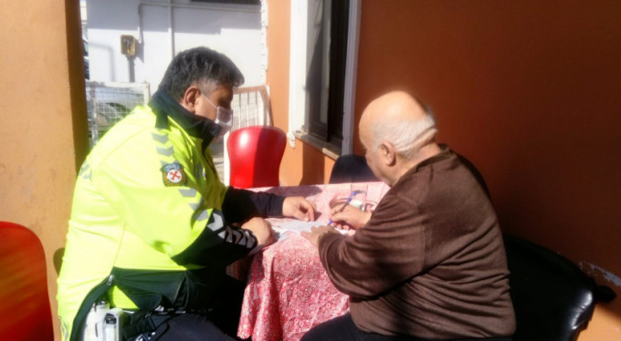Polis, Ali Koç'un aracını evine getirdi!