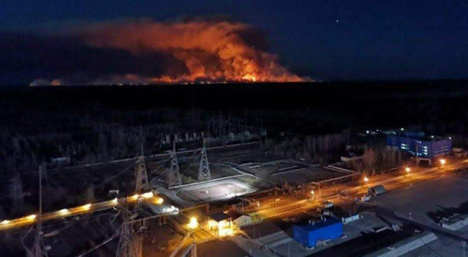 İşte Çernobil'deki yangında son durum!