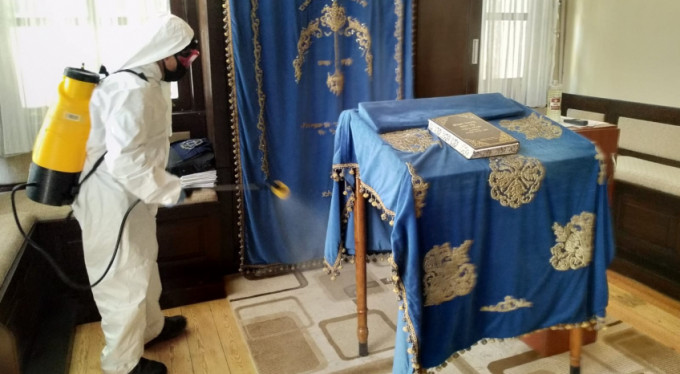 Bursa'daki sinagogda virüs alarmı!