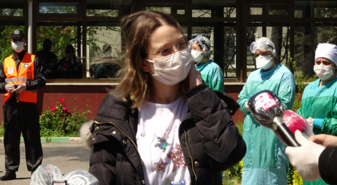 Bursa'da alkışlarla taburcu oldular!