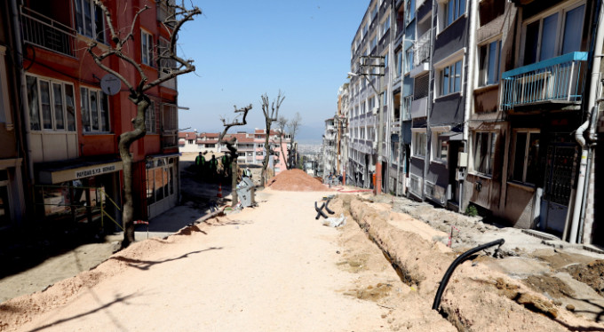 Bursa'da o cadde sil baştan!