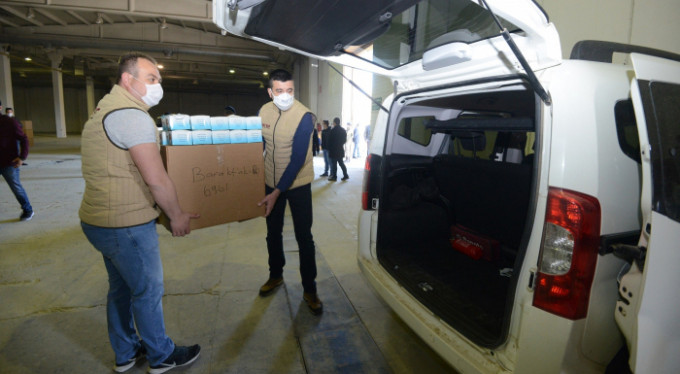 Bursa iş dünyasına 624 bin maske