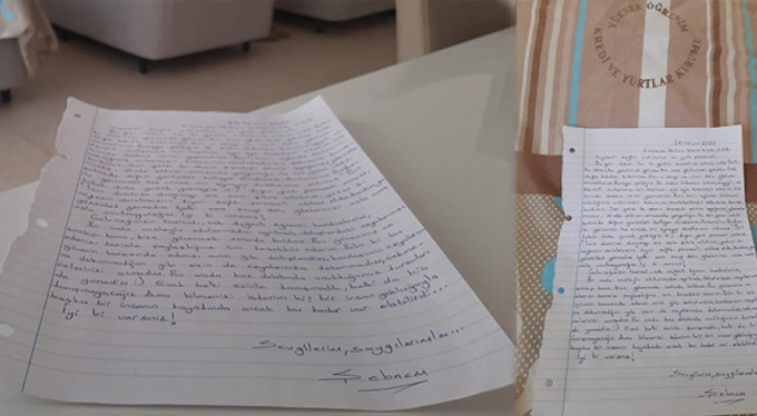 Karantinadaki vatandaştan duygulandıran veda mektubu