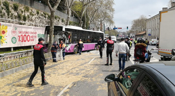 Kontrolden çıktı, dehşet saçtı!
