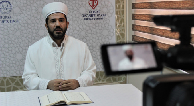 Bursa'da sosyal medyadan vaaz!