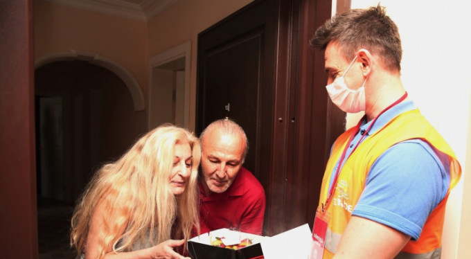 Bursa'da evli çifte büyük sürpriz