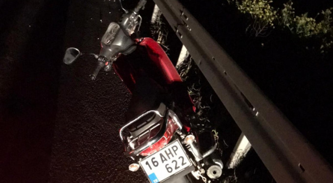 Bursa'da çalıntı motorla bakın ne yaptı!