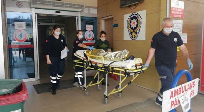 Bursa'da dehşet... Otomobil alev alev yandı!