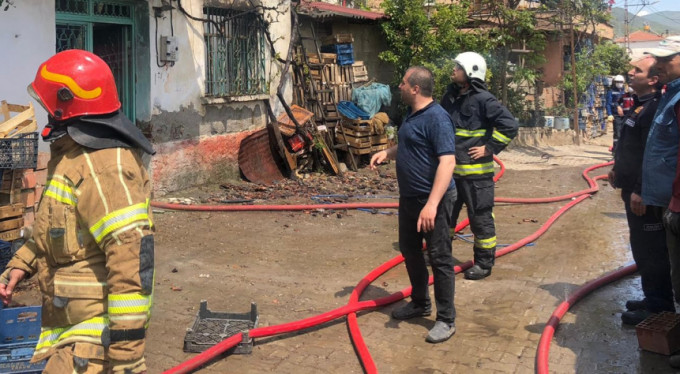 Bursa'da yangın dehşeti!