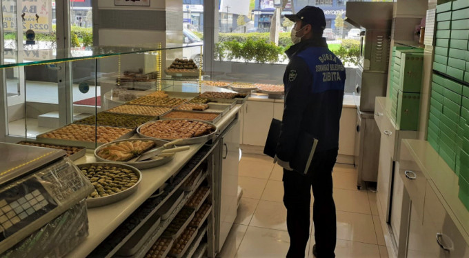 Bursa'da fırınlar böyle denetleniyor!