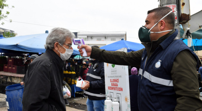 Bursa'da pazar yerlerinde denetimler üst seviyede