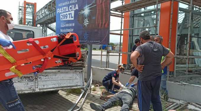 Bursa'da kahreden ölüm!  O anlar kamerada