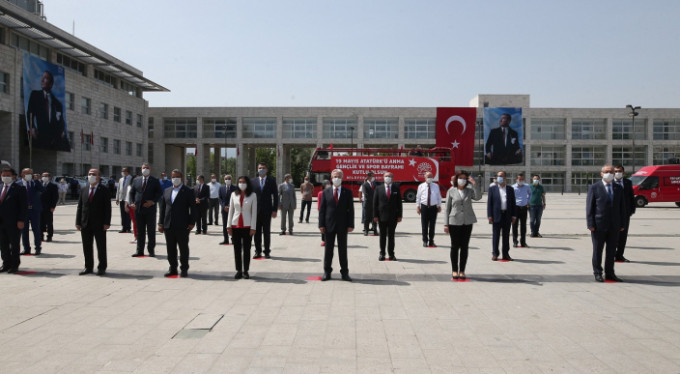 Nilüfer'de 19 Mayıs gururu yaşandı