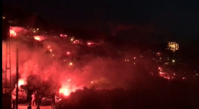 Bursa semaları aydınlandı