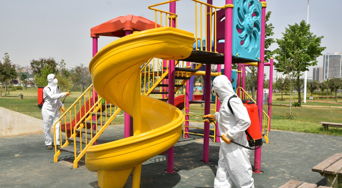 Bursa'da parklar böyle hazırlanıyor