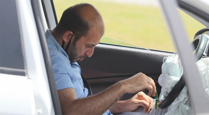 Direksiyon başında korku dolu anlar!