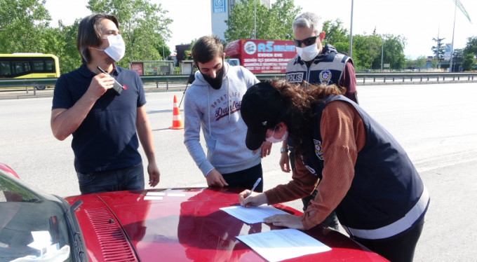 İzinsiz bayram yolculuğu 13 bin liraya patladı!