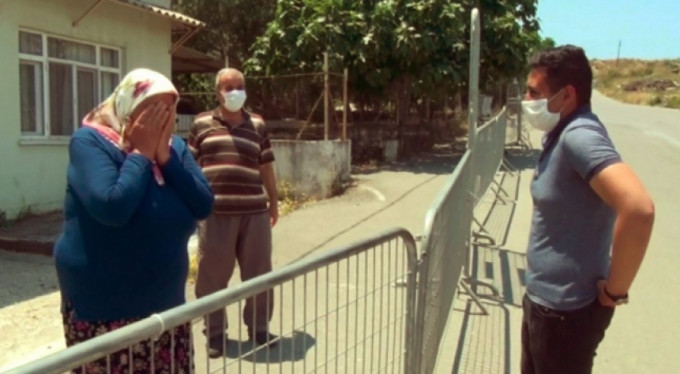 İzne geldi babaannesini böyle ağlattı