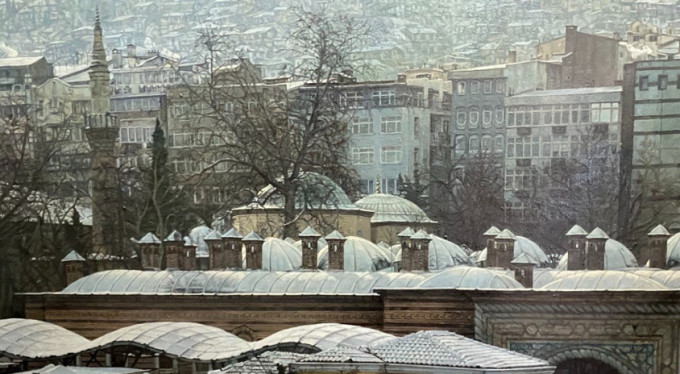 Tarihe kayıt için Bursa'yı çiziyor