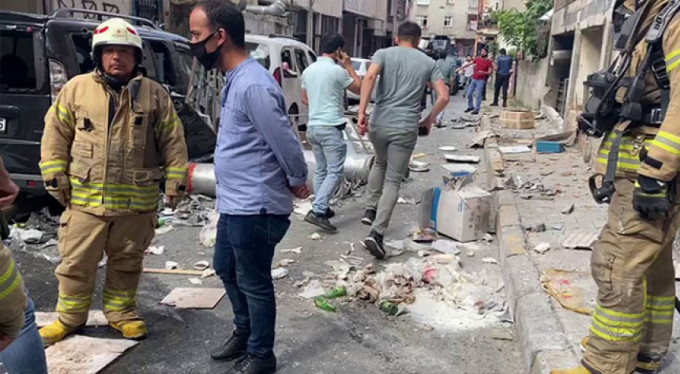 İş yerinde patlama! Yaralılar var