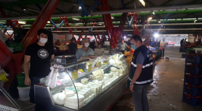 Osmangazi'de güvenli alışveriş