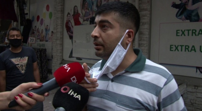 Maske takmayınca ceza yedi, şoke oldu