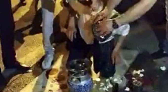 Bursa'da damada şaka yapmak isterken...