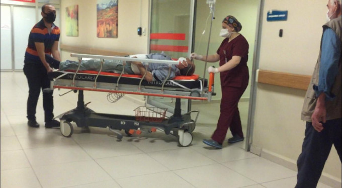 Bursa'da bir işçi ağır yaralı!