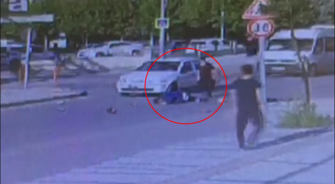 Bursa'daki dehşet anları kamerada!