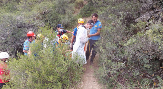 Bursa'da şelaleye düşen definecilerden haber var!