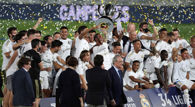 İspanya'da şampiyon Real Madrid!