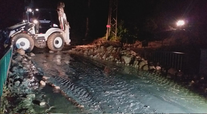 Sel bu kez o ilimizi vurdu!