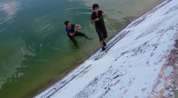 Bursa'da panik anları kameraya yansıdı!