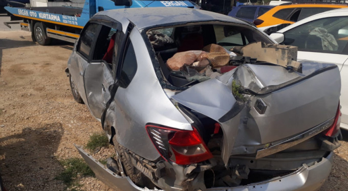 Bursa-Ankara yolunda kaza: 2 yaralı